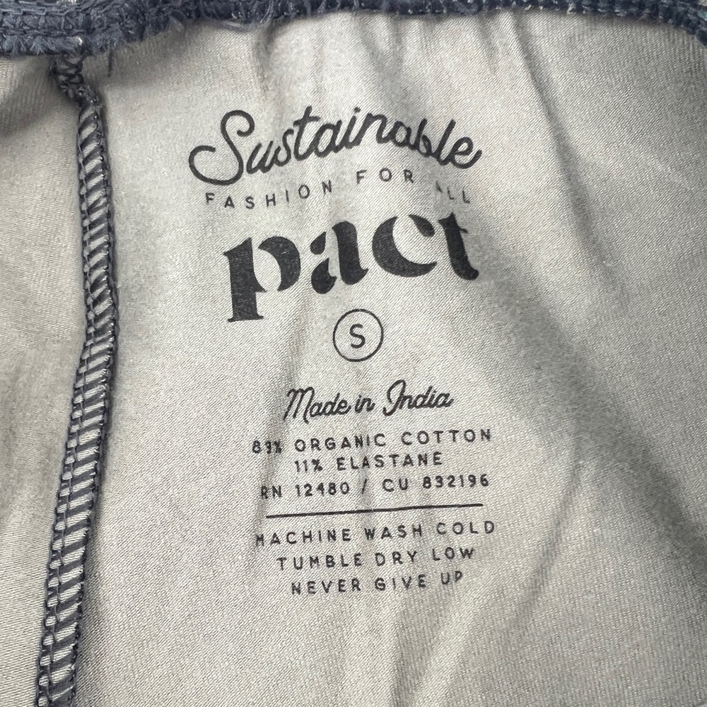 NWT Organic Cotton PACT Leggings - Picture 6 of 6